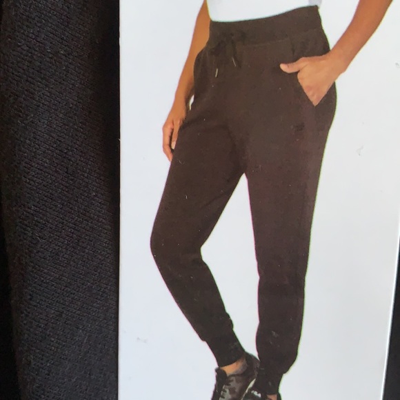 Joggers black 95%cotton 5%spandex - Picture 8 of 9